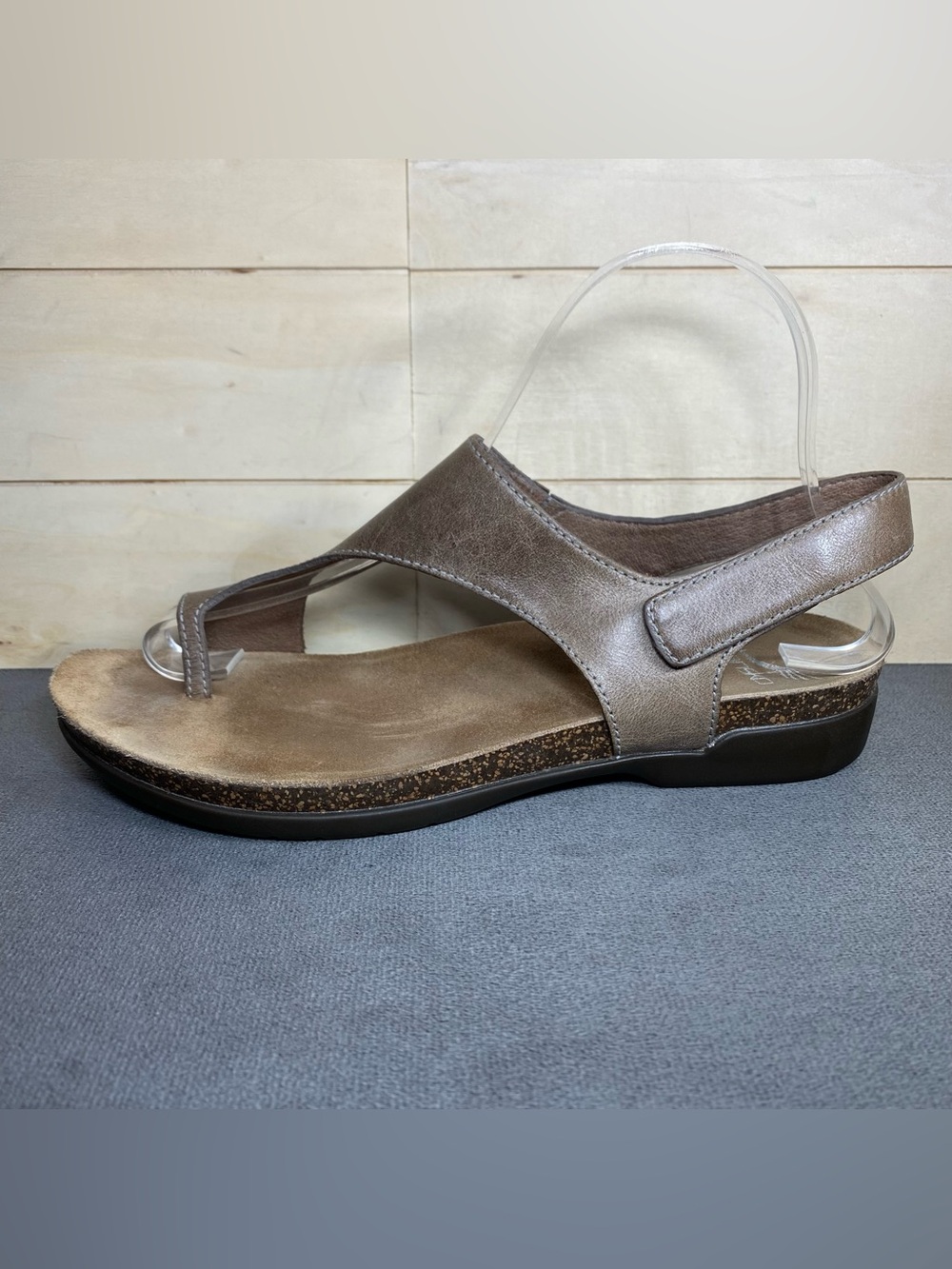 Dansko Reece Sandals Brown Leather Women's Size 7 Shoes EU37 Slingback - Picture 4 of 11